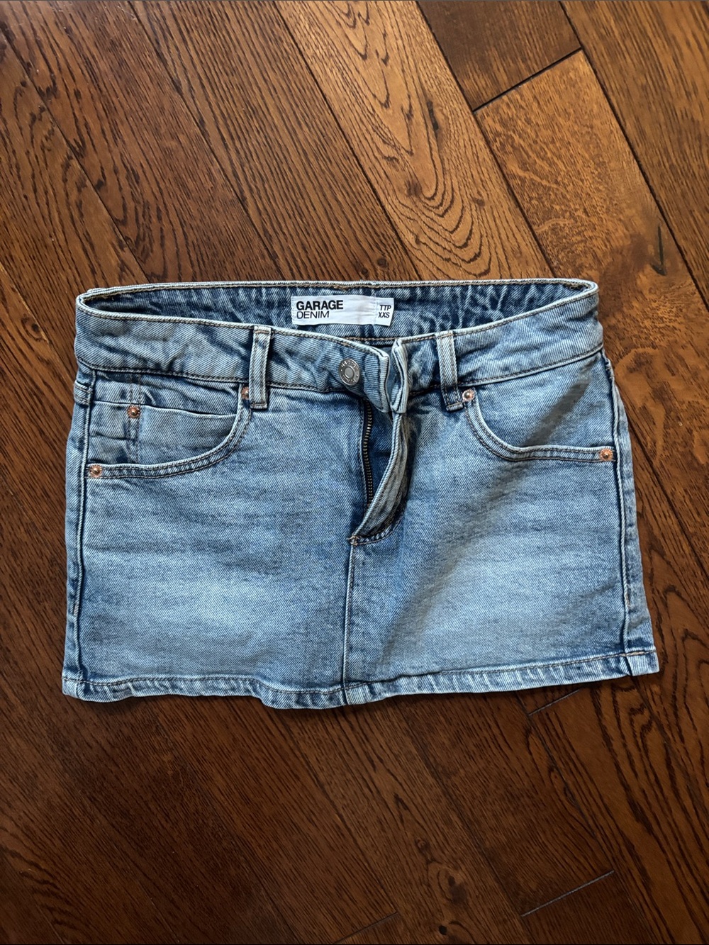 Garage Denim Mini Skort